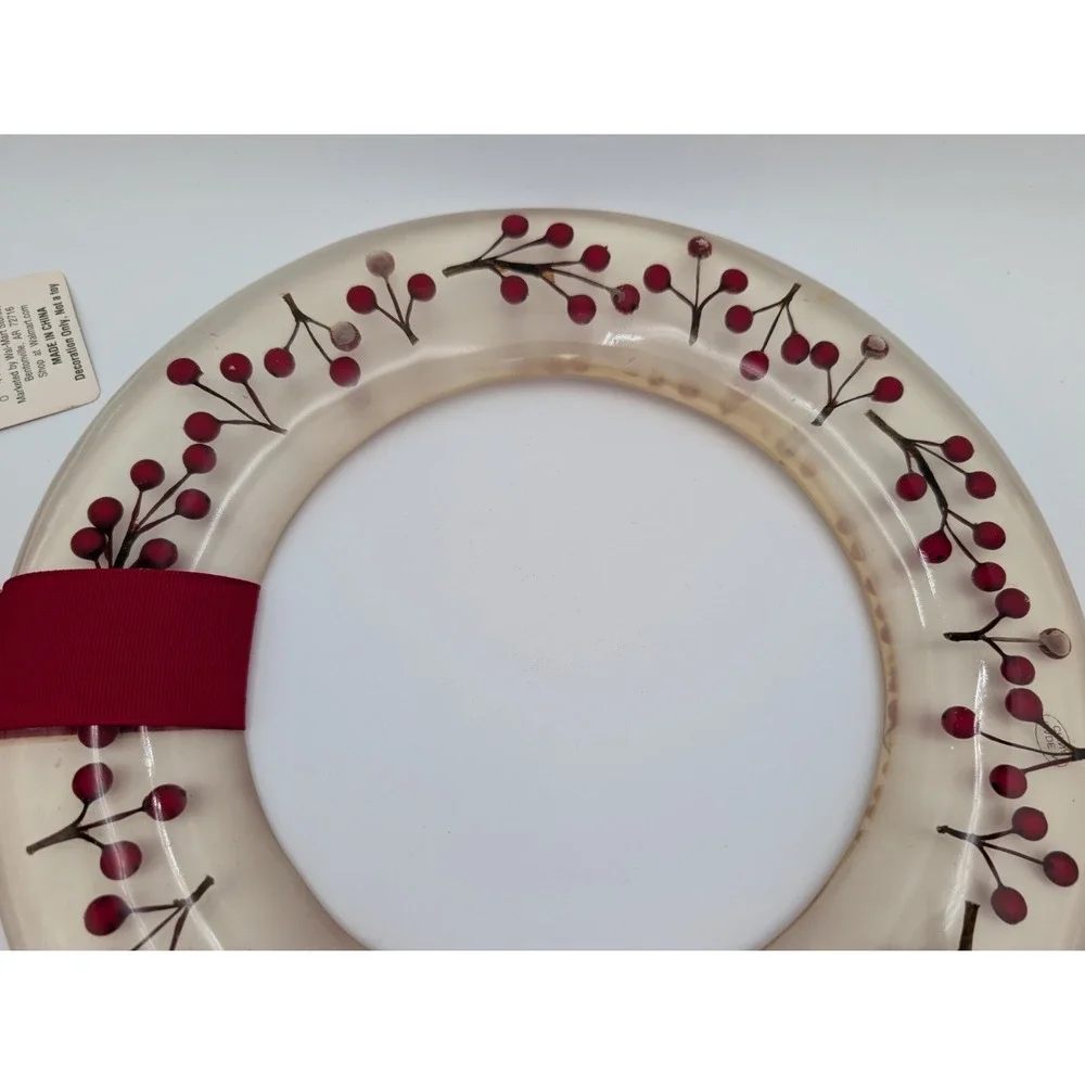 Plastic Berry Wreath Resin 12 Inch Walmart